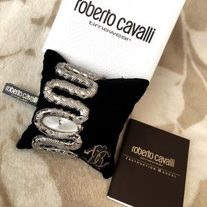 Roberto Cavalli snake watch
